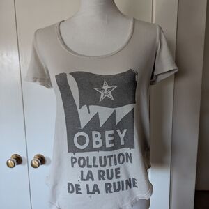Obey Pollution Tee